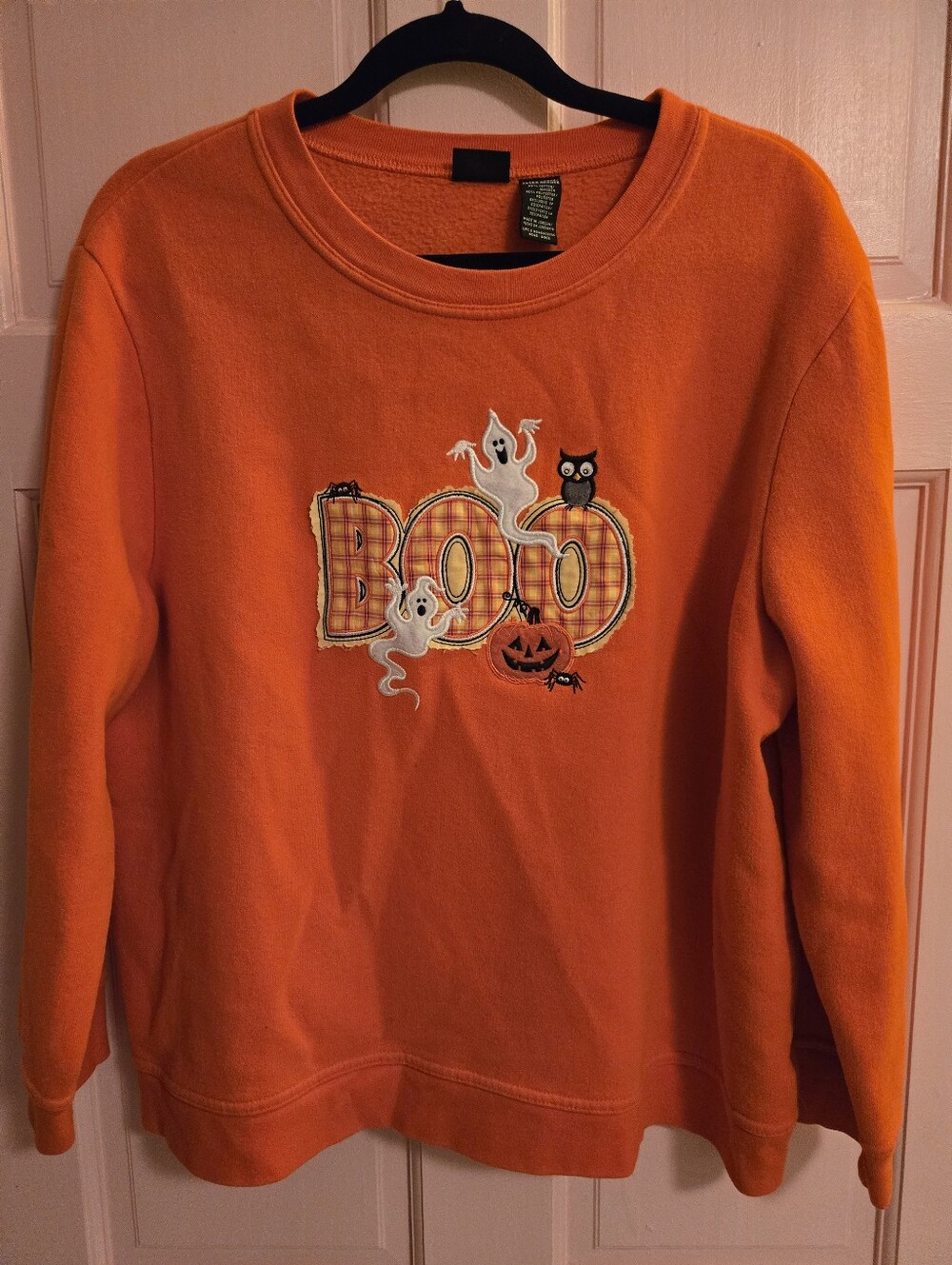 Halloween 'BOO' Sweatshirt.